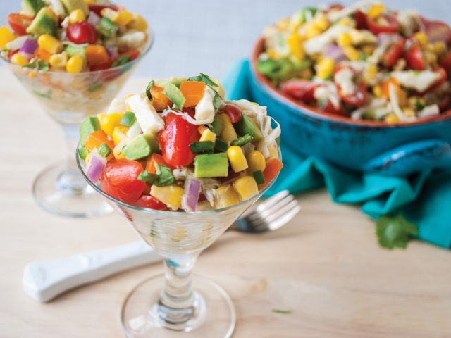 Avocado Crab Salad