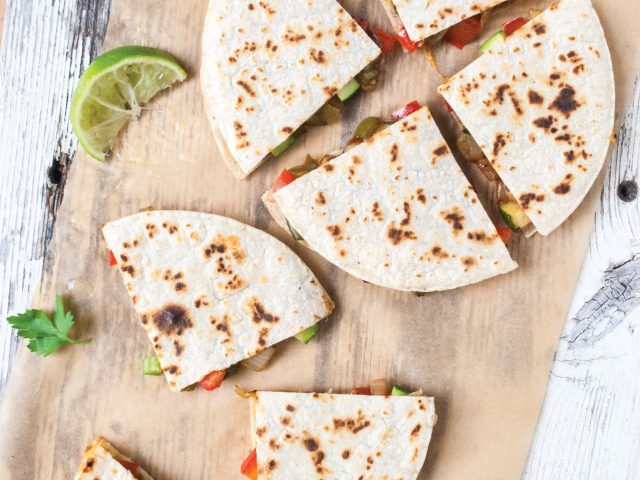 Roasted Vegetable Quesadilla