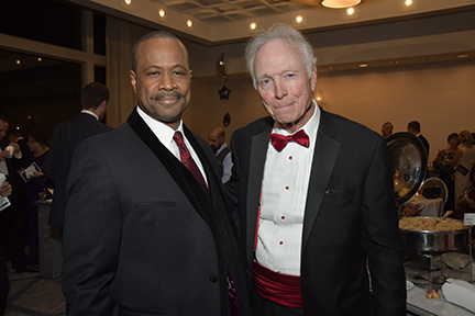6ABC News Anchor, Event Emcee Rick Williams and Gala Honoree Greg Olsen, PhD