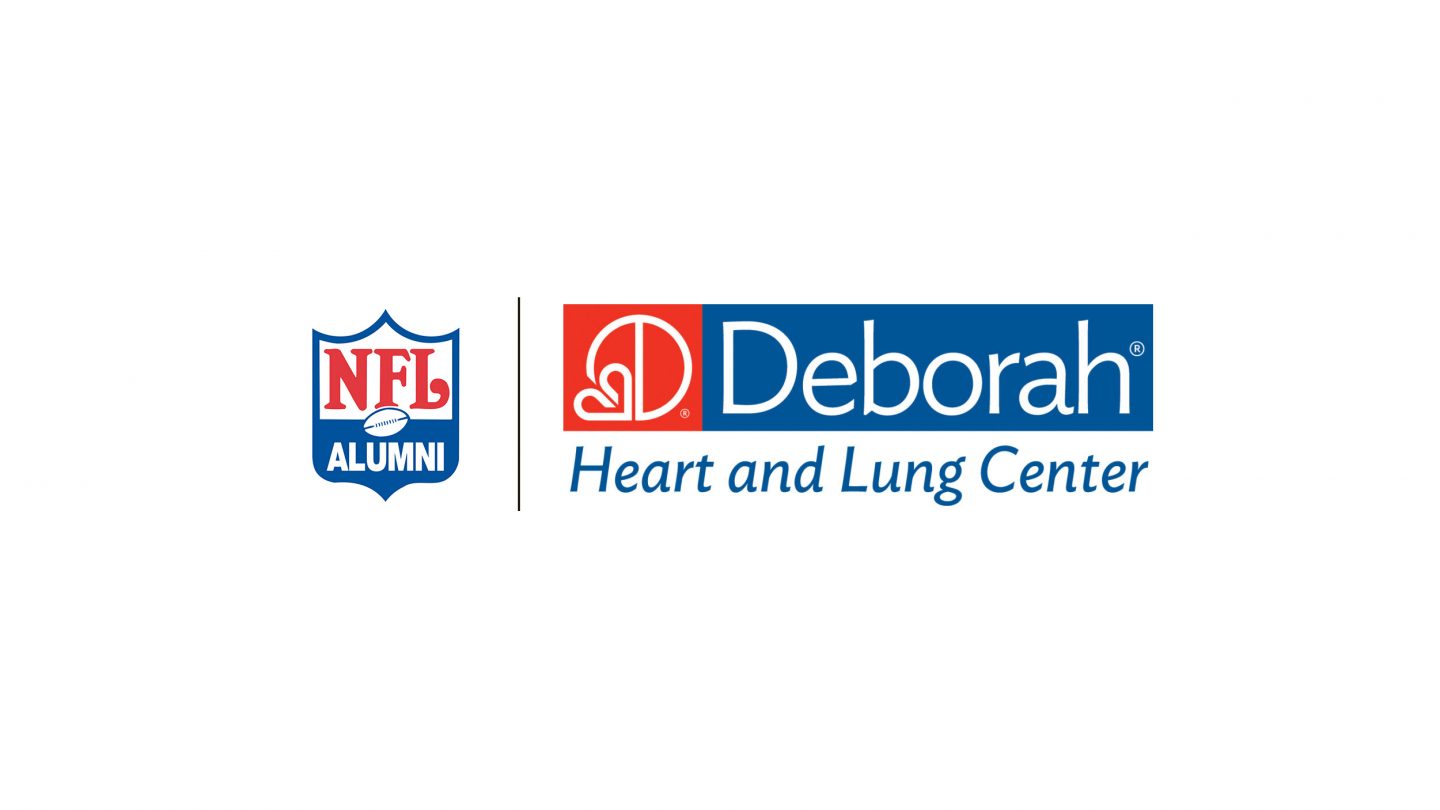 Deborah Heart and Lung Center and NFL Alumni Logos