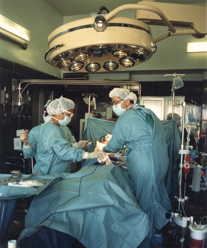 Operating room in Soviet Union