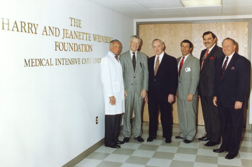 MICU dedication with Executive Team