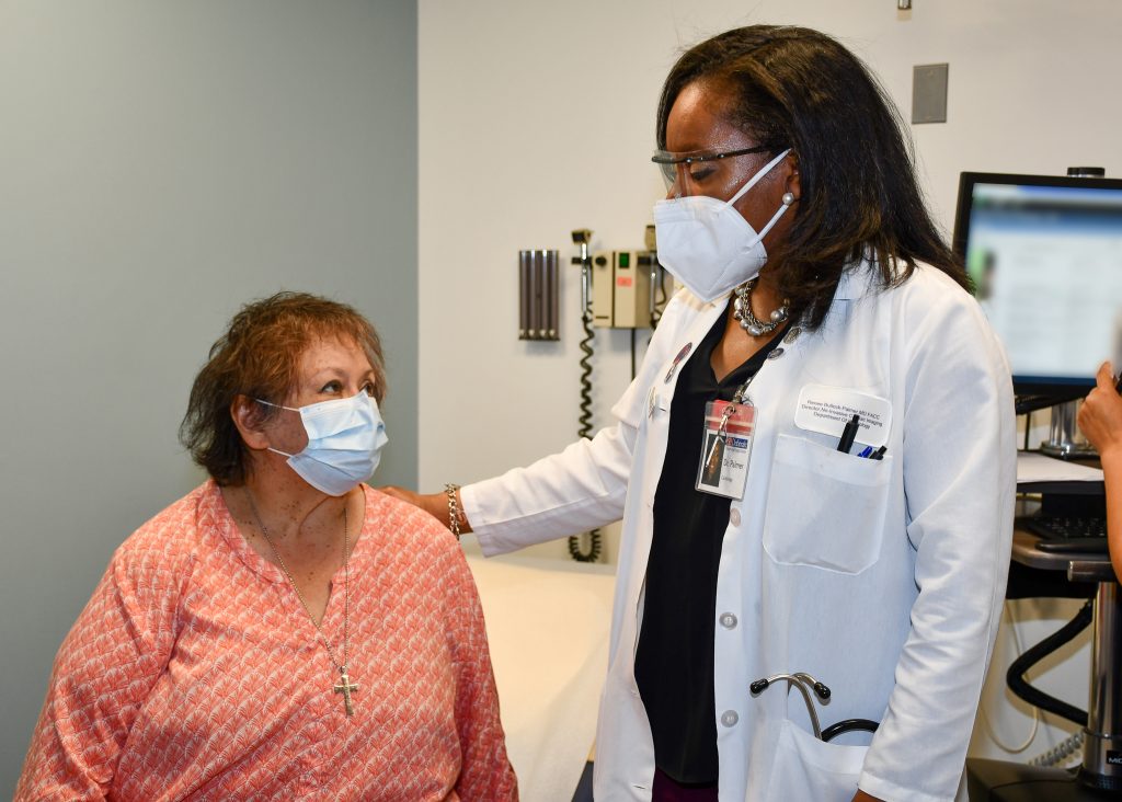 Dr. Palmer and Female Heart Patient