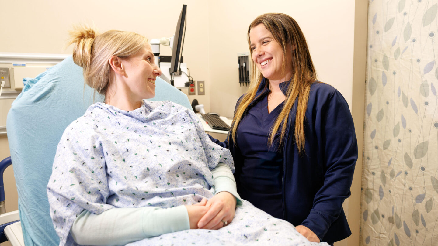 Nurse with Patient